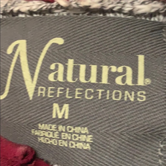 Gray knee length Cardigan with embellished border - Picture 3 of 4